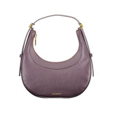Purple Leather Women Handbag